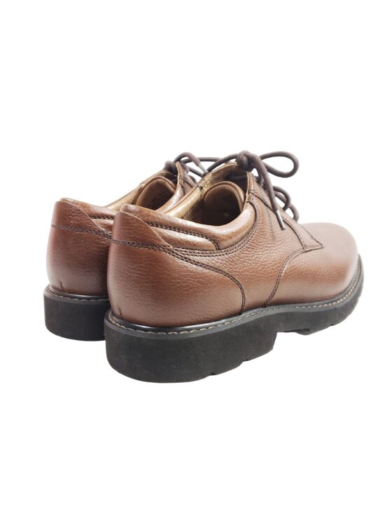 Dockers Mens Size 11.5 Shelter Casual Oxfords Brown Leather Oil-Resistant main image 5